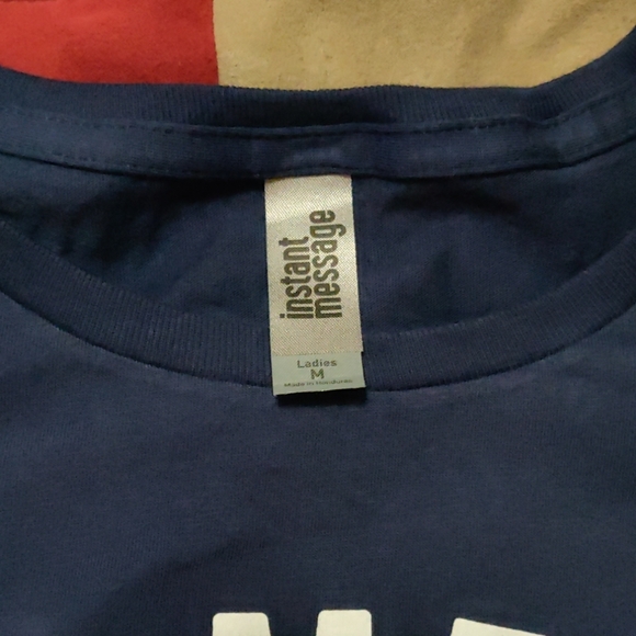 Heather Blue 'Hug Me I'm Cold' Relaxed-Fit Tee - Picture 2 of 2